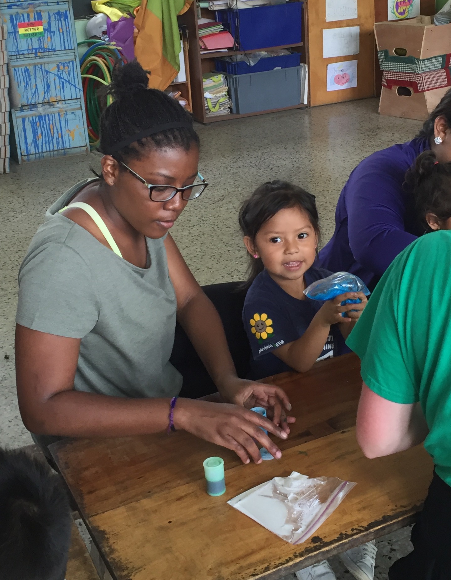 Volunteers from colleges and universities around the world come to Guatemala City to teach and assist at the Safe Passage School in Zone 3.
