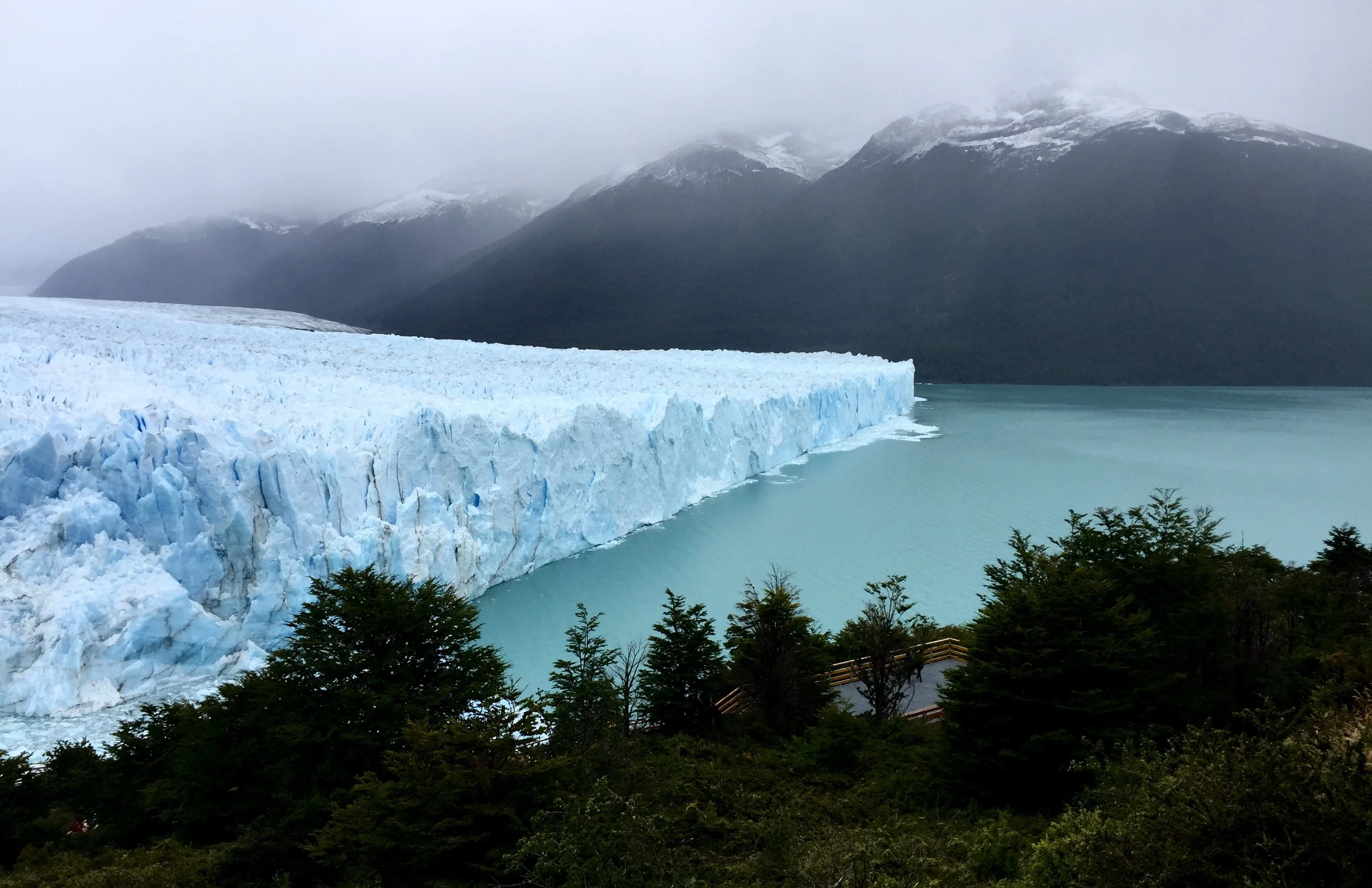 The ice dam at the face of the Perito Moreno Glacier in southern Patagonia collapsed on March 10, a month after the author had been there to see if she could witness the natural spectacle.