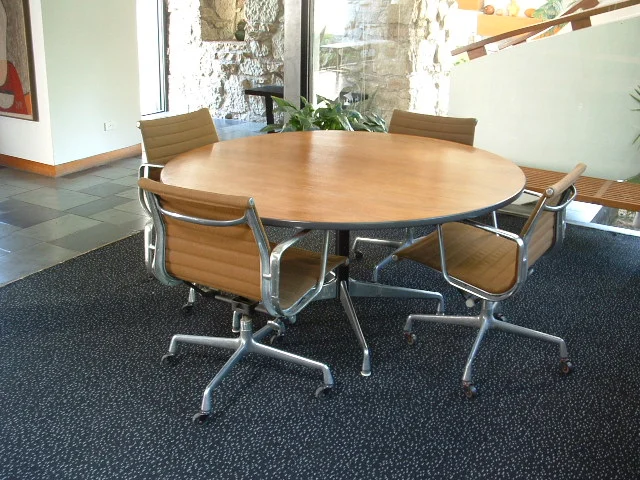Aluminum Group table and chairs