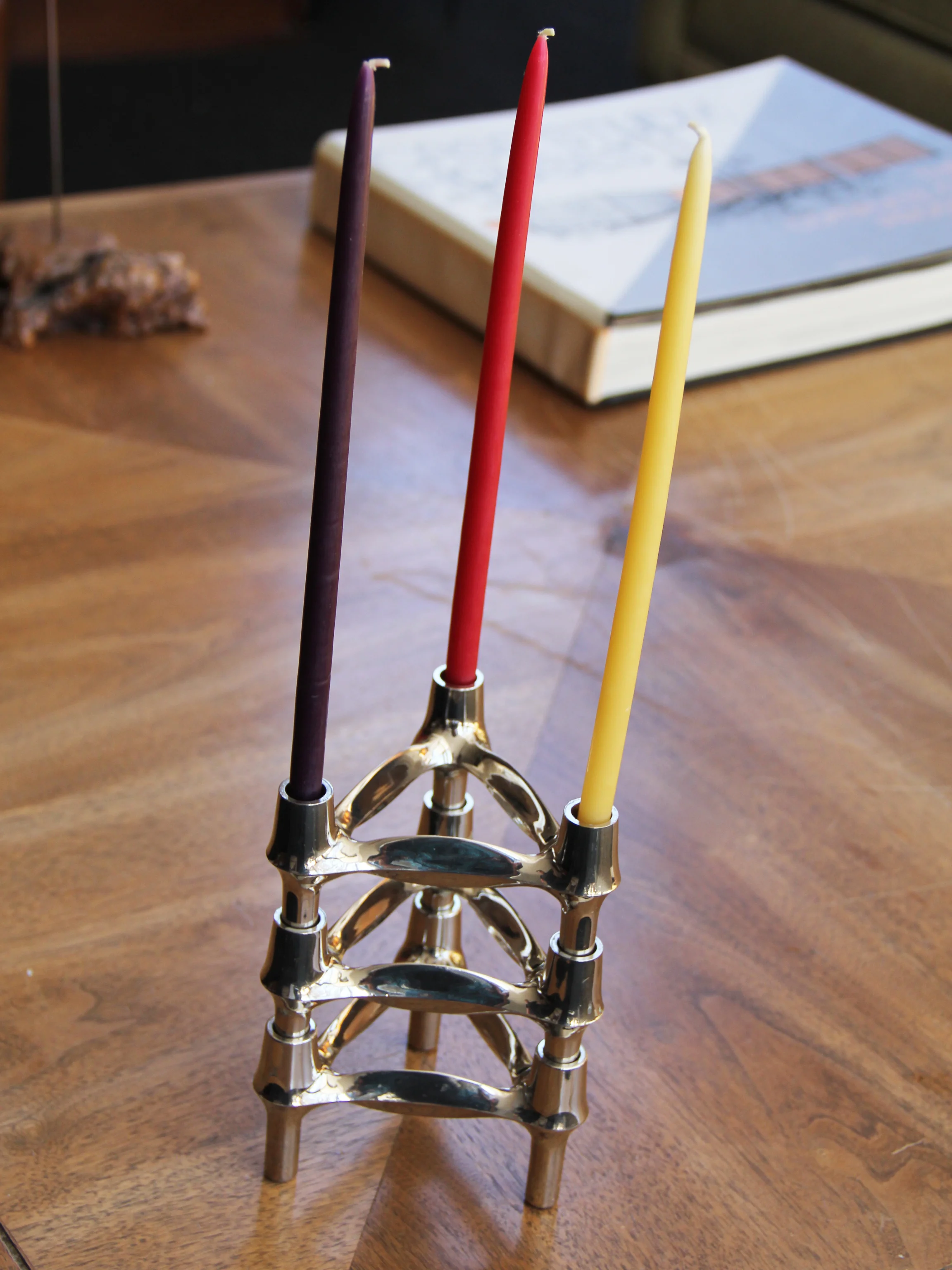 set of 3 candle holders