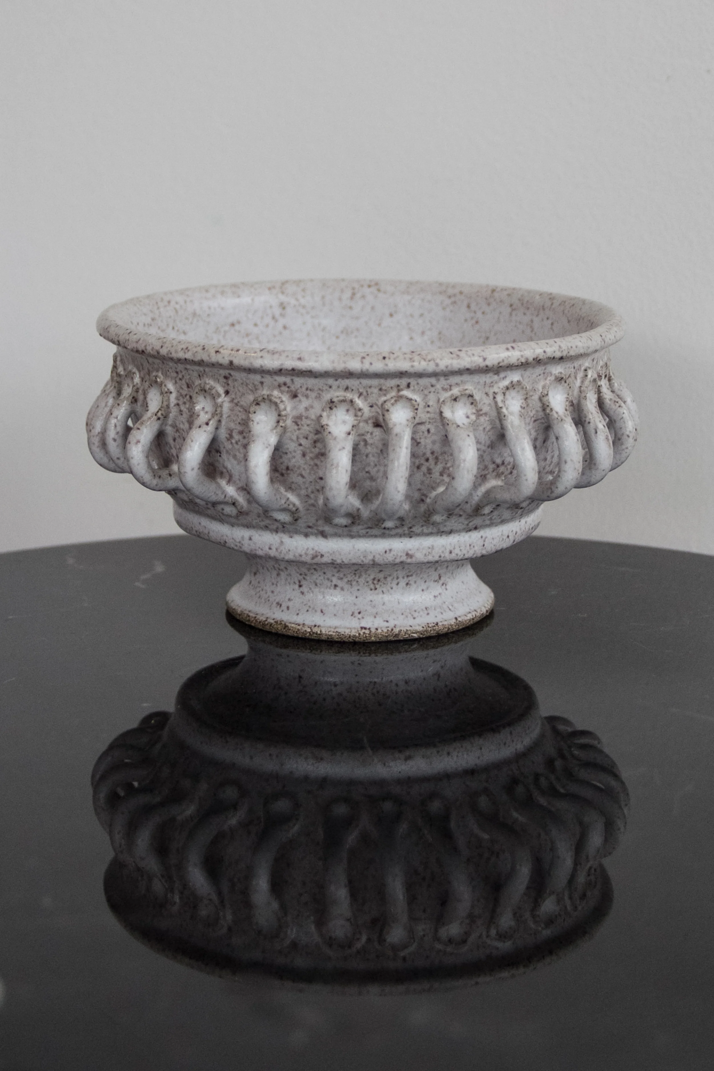 Martz studio pedestal bowl
