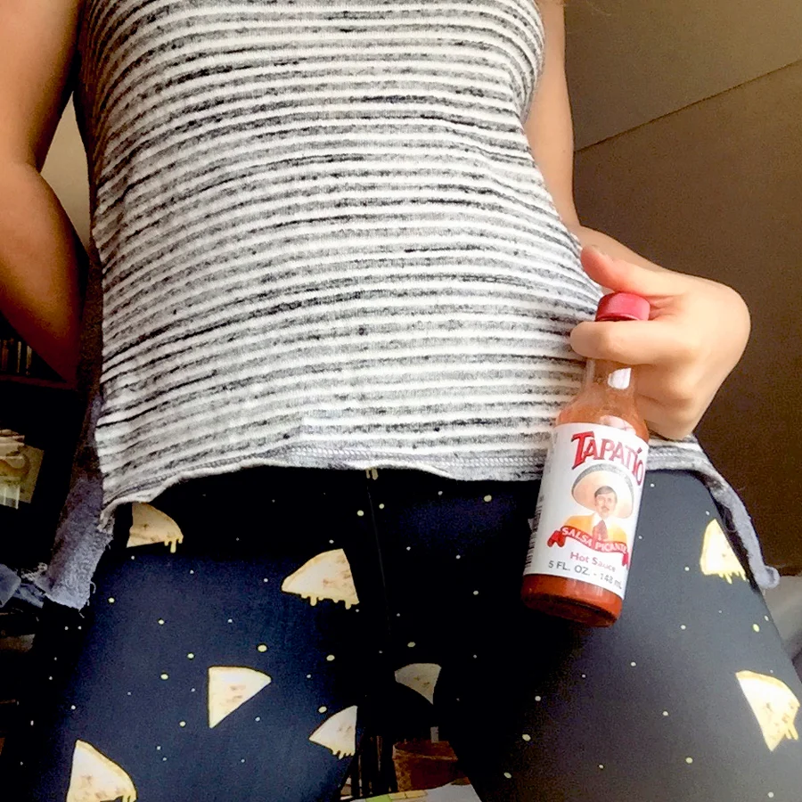 MIDNIGHT QUESADILLA YOGA LEGGINGS