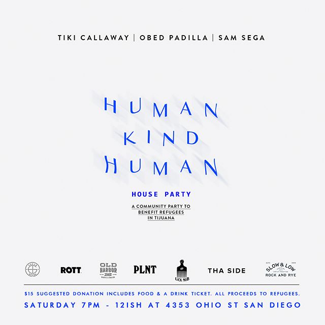 San Diego, join us tomorrow in sharing love and solidarity with our neighbors seeking refuge. As you probably know, a caravan of 150+ people seeking asylum has been camping outdoors in the rain, in a plaza across the border just 15 miles south of dow