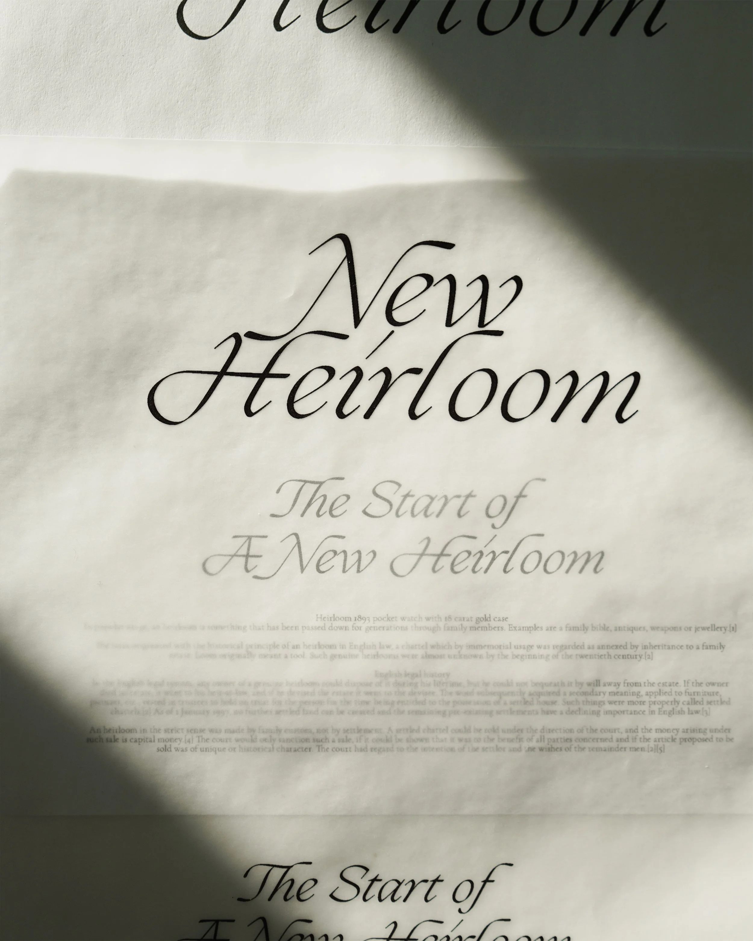 Marrow Fine - Custom Typography Design - Lydia Ekeroth