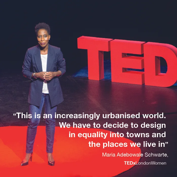 Maria Adebowale Schwarte-TEDx.jpg + TEDxLondon +Women+Placemaking+Inclusive+