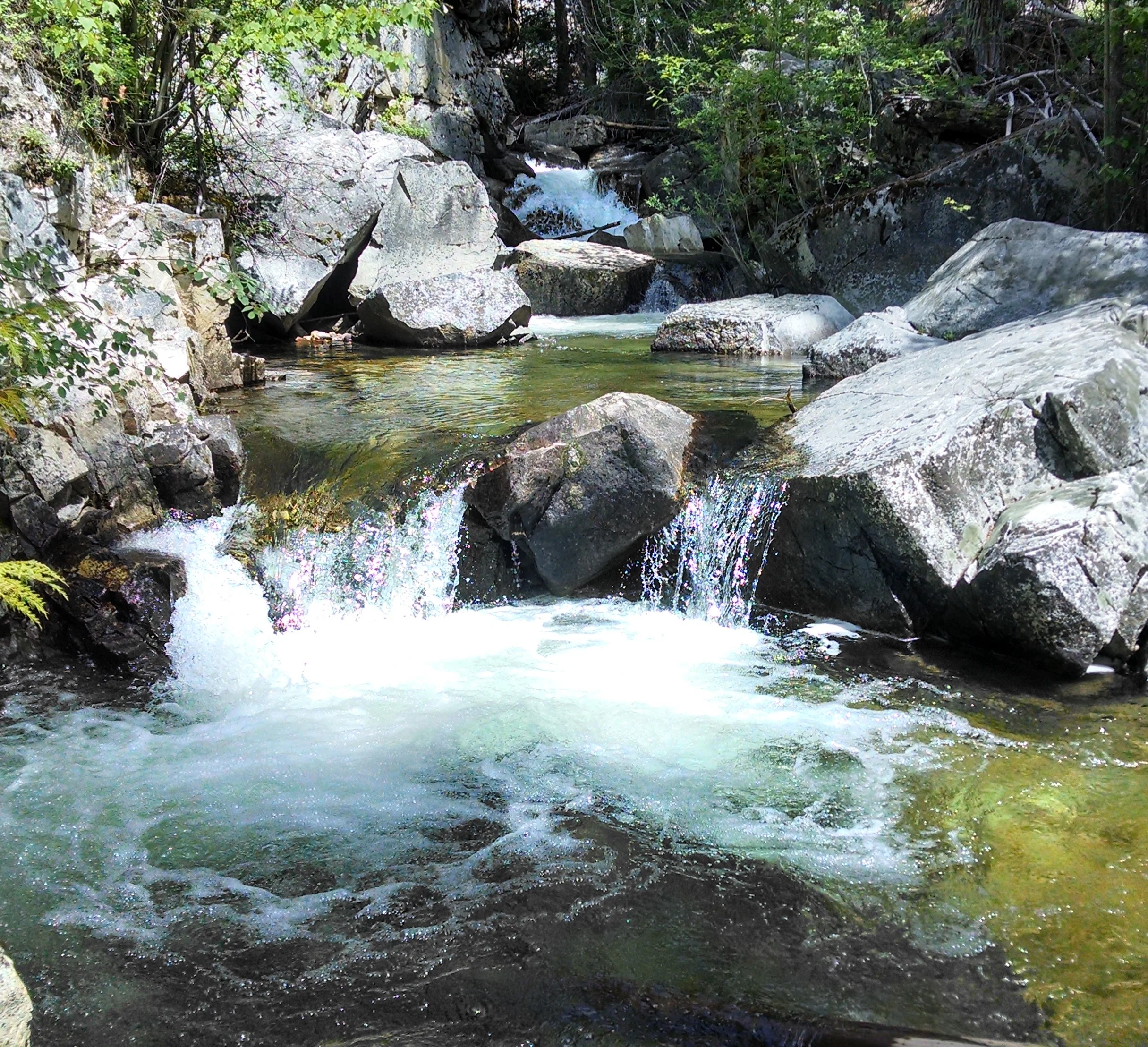 Falls Creek, eastern Washington (R. Haley)