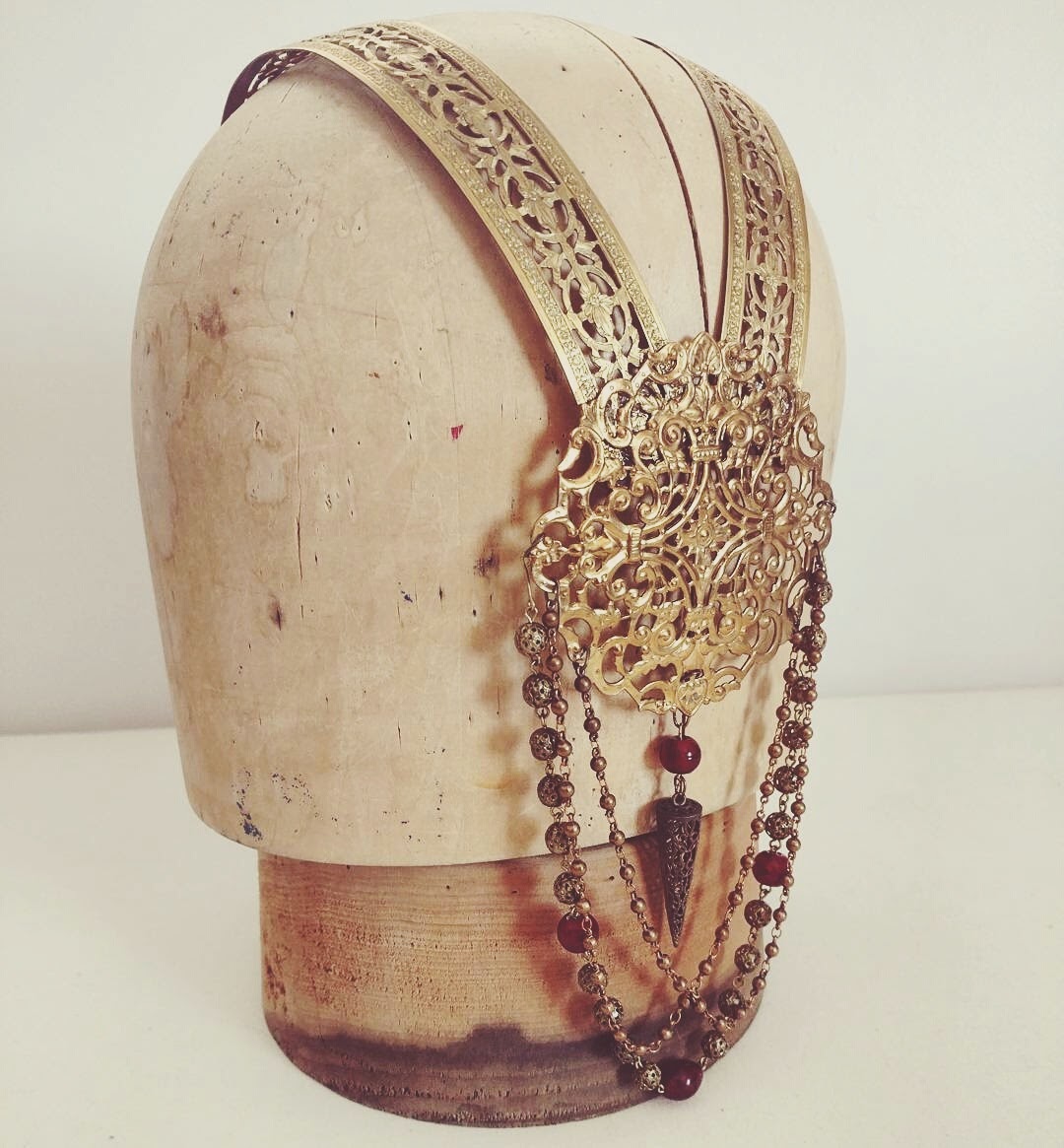 Art Nouveau Style Headdress