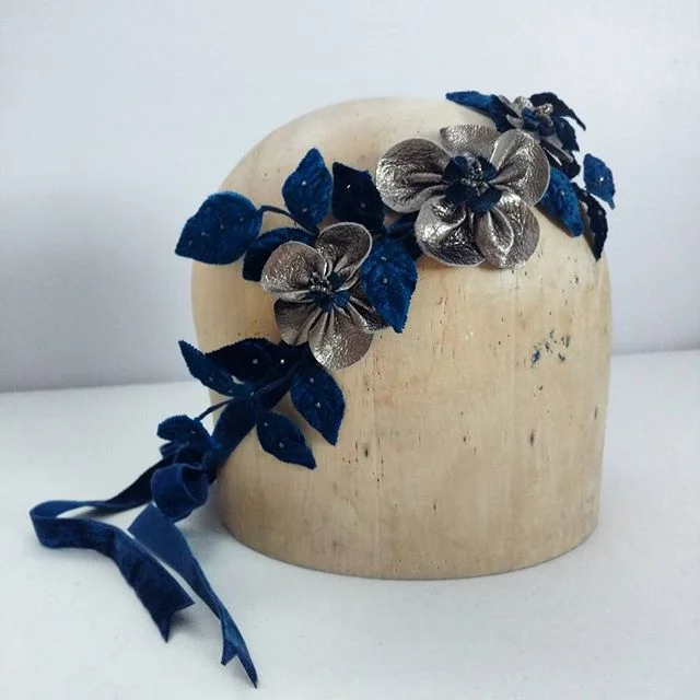Midnight Flower Crown
