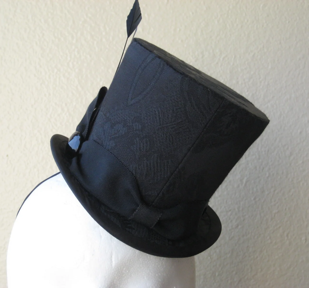 'Odile' Gothic Mini Top Hat