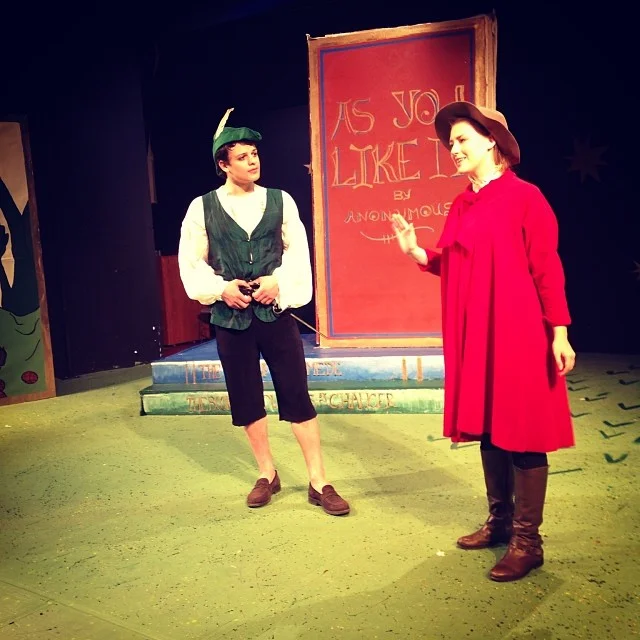 Orlando & Ganymede/ Rosalind, final production (As You Like It)