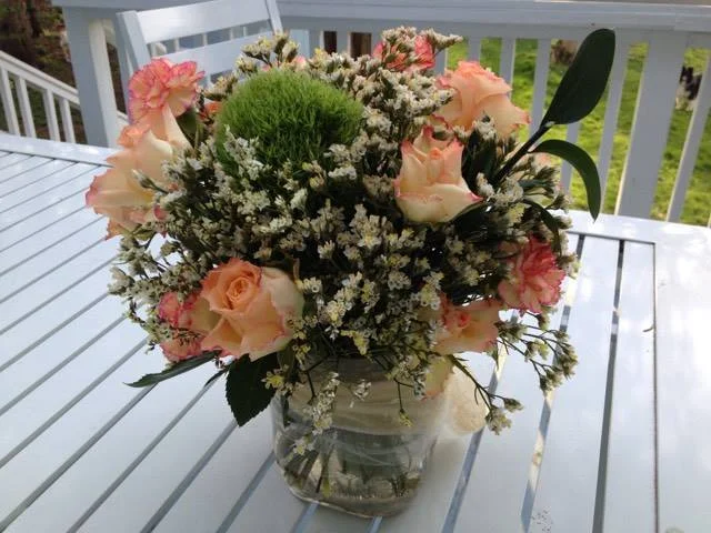 rose centerpieces