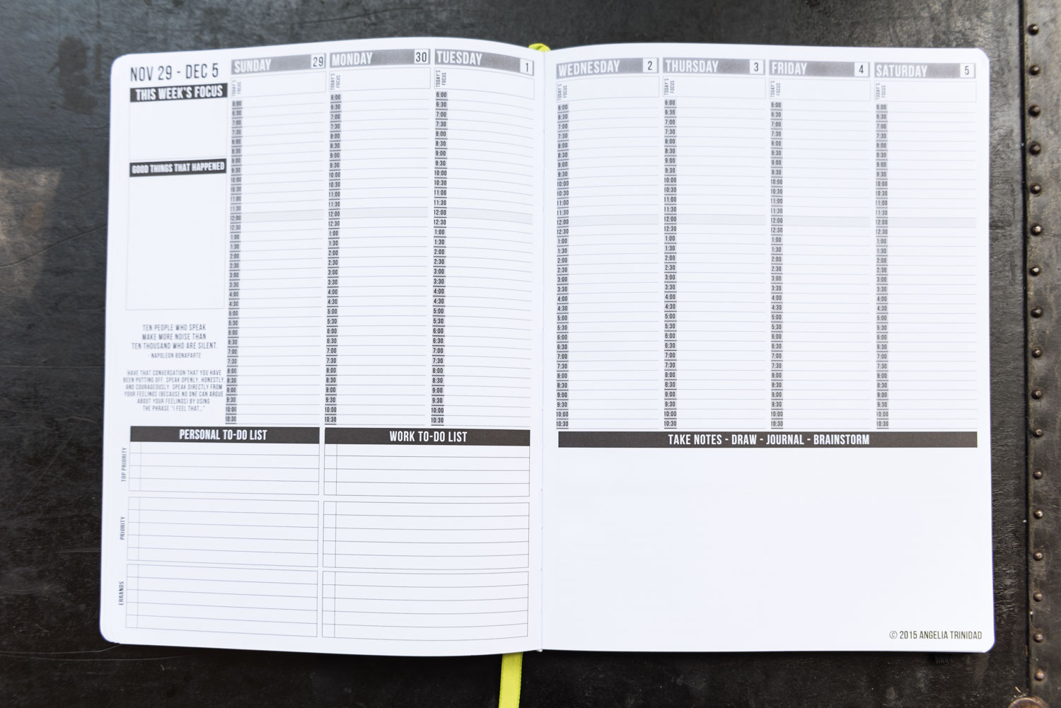 Getting Organized: The Passion Planner | Lorna Stell | Photographer | Boston MA