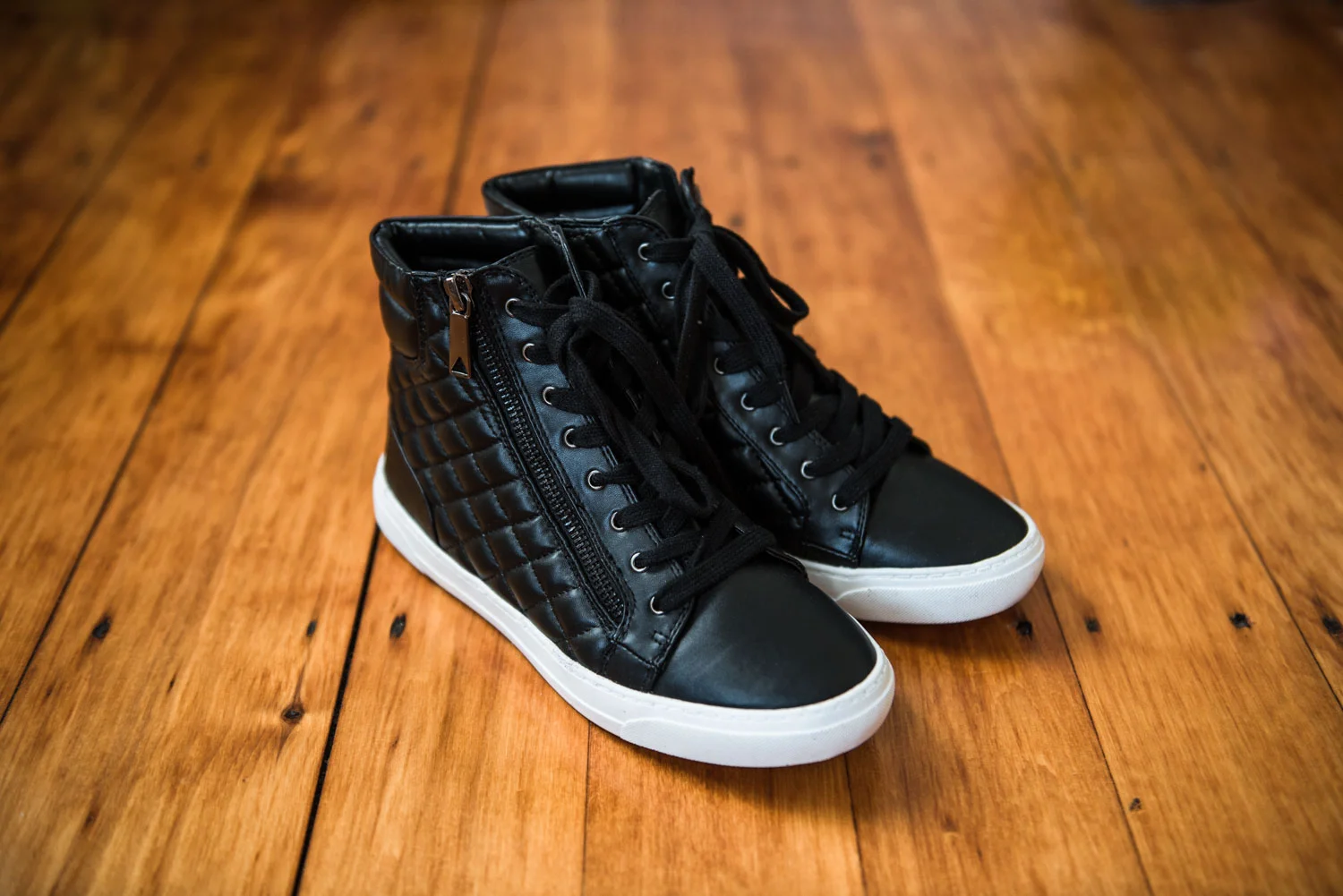 Personal Style | High-Top Black Sneakers