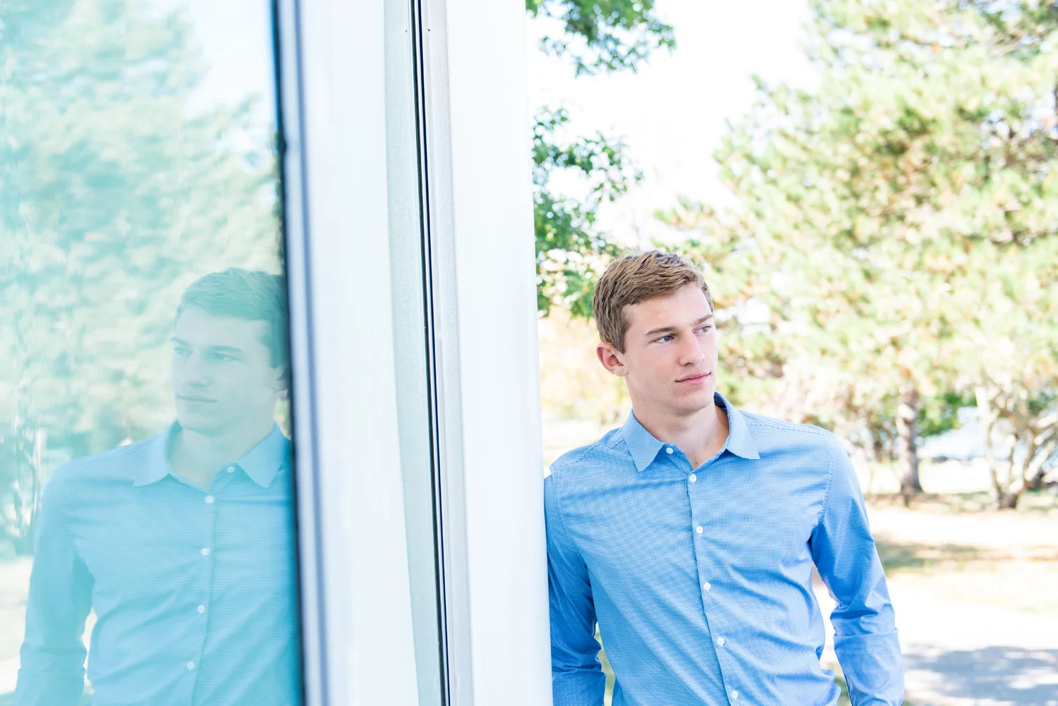 Squantum Point Park Senior Portrait Session