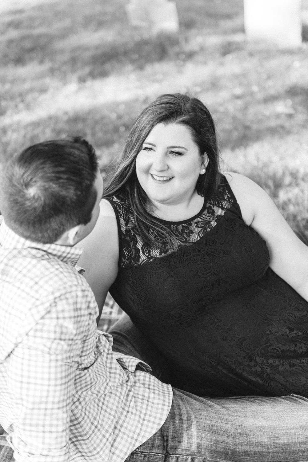 Katelyn + Joe | Summer Sunset Lake Quannapowitt Wakefield Engagement Session | Boston and New England Wedding Photography | Lorna Stell Photo