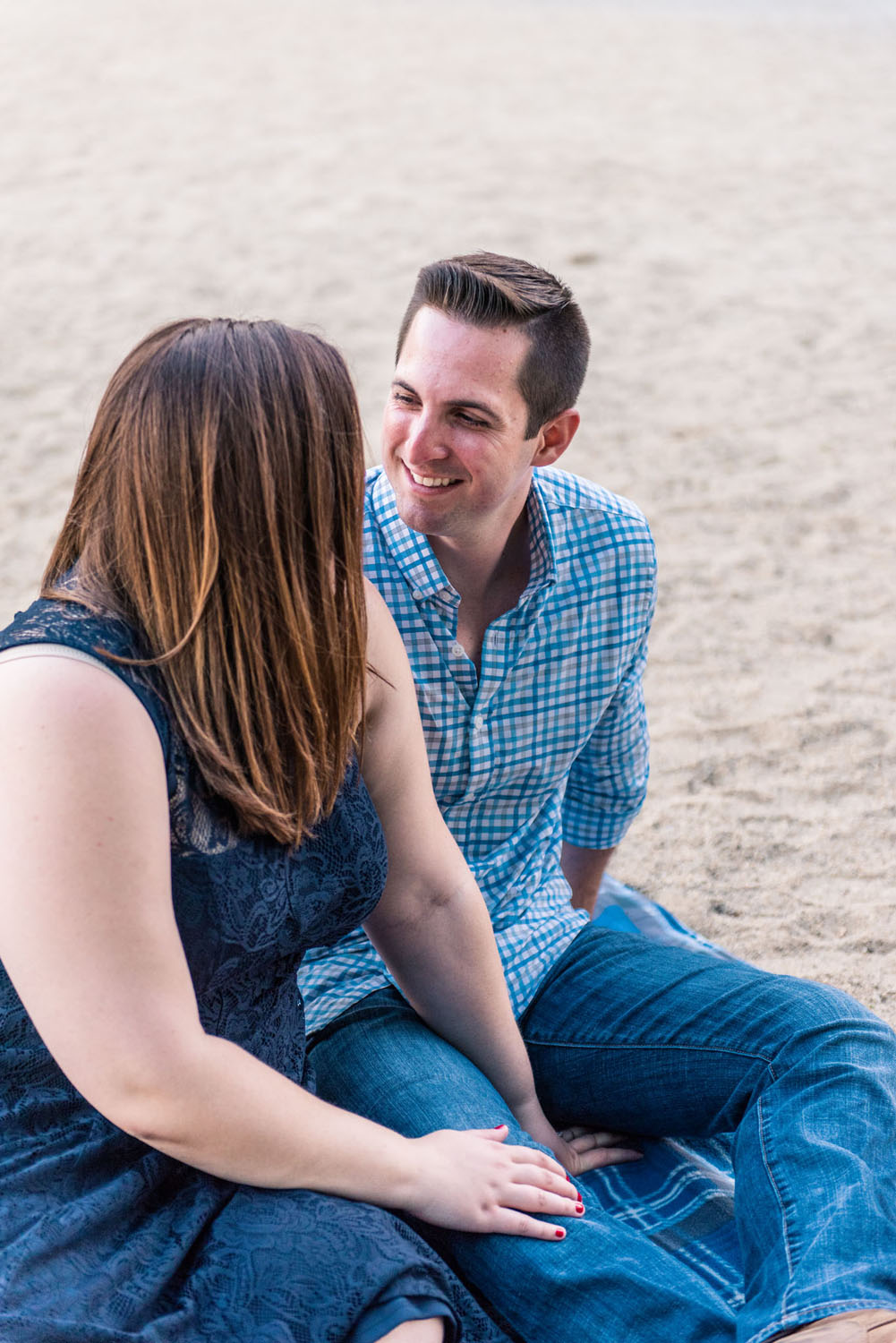 Katelyn + Joe | Summer Sunset Lake Quannapowitt Wakefield Engagement Session | Boston and New England Wedding Photography | Lorna Stell Photo