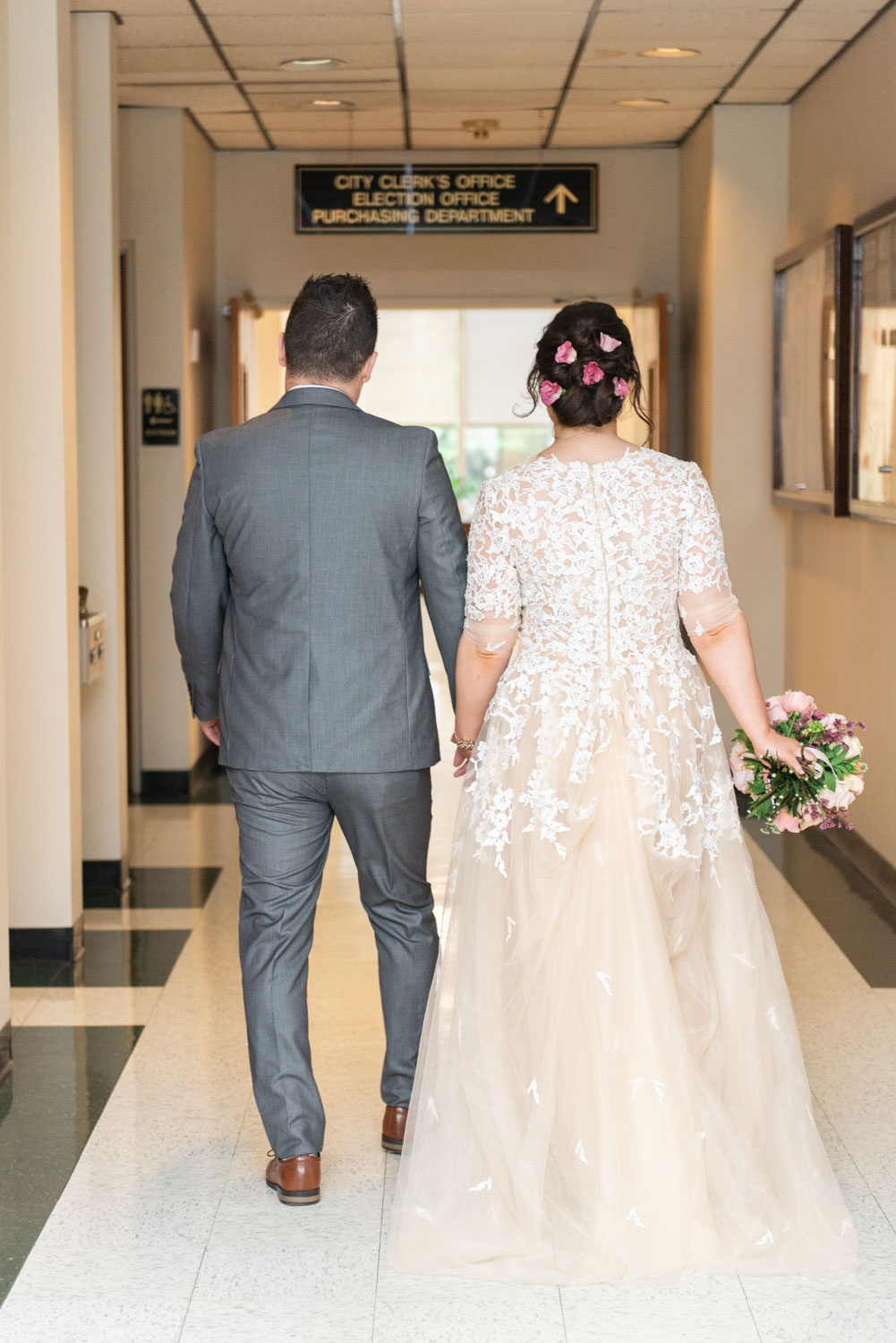 Olga + Albion | Whimsical Quincy City Hall Summer Wedding | Boston and New England Wedding Photography | Lorna Stell Photo