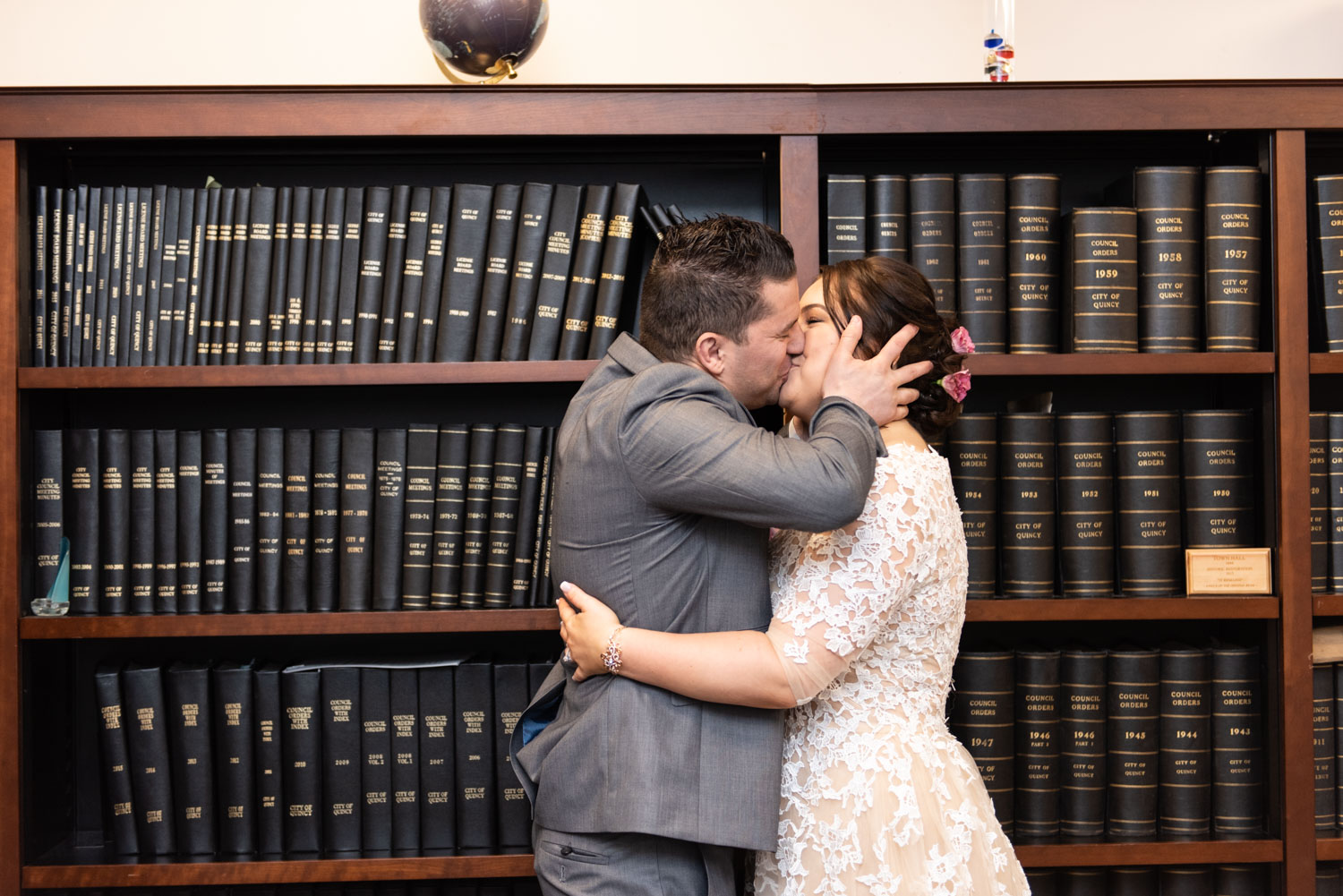 Olga + Albion | Whimsical Quincy City Hall Summer Wedding | Boston and New England Wedding Photography | Lorna Stell Photo