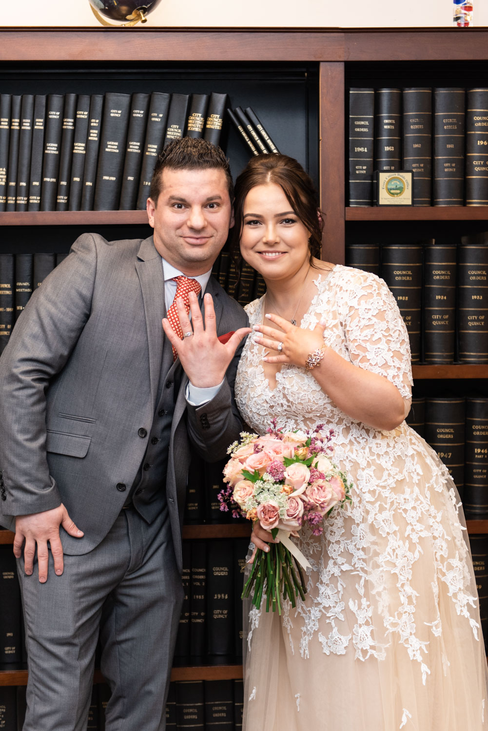 Olga + Albion | Whimsical Quincy City Hall Summer Wedding | Boston and New England Wedding Photography | Lorna Stell Photo