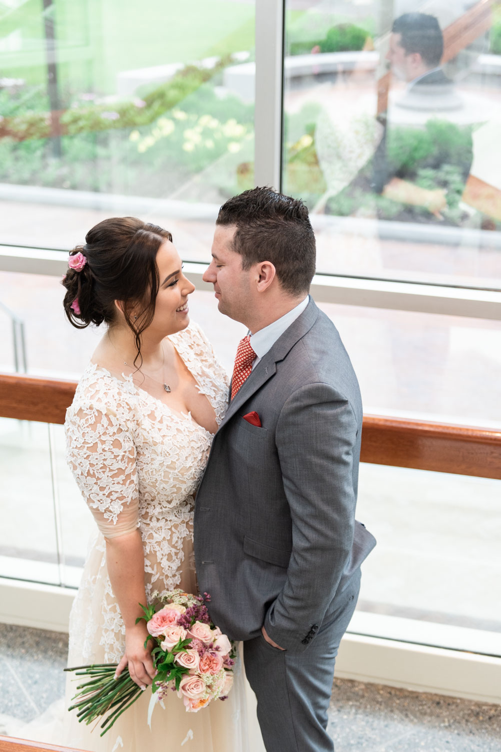 Olga + Albion | Whimsical Quincy City Hall Summer Wedding | Boston and New England Wedding Photography | Lorna Stell Photo
