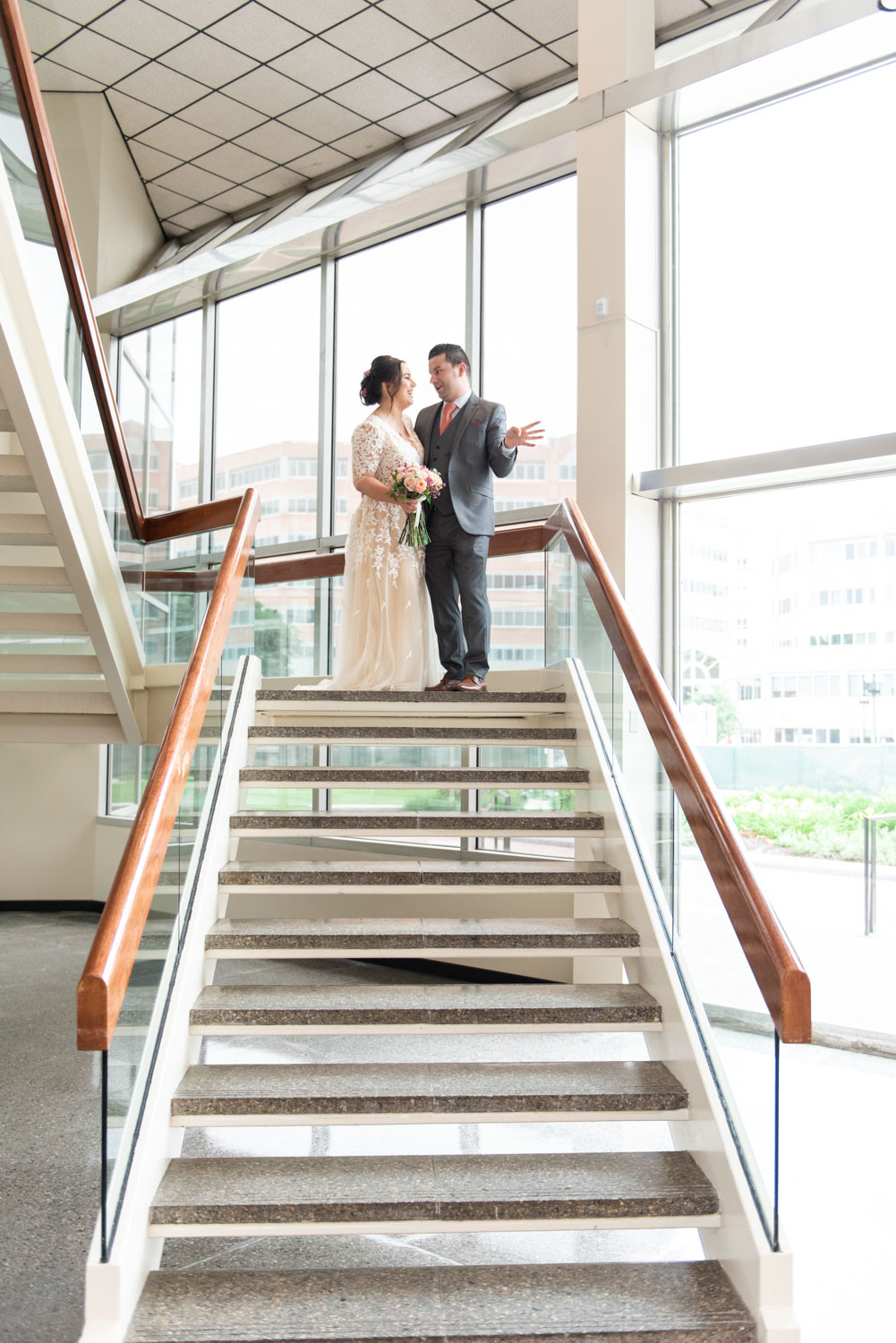 Olga + Albion | Whimsical Quincy City Hall Summer Wedding | Boston and New England Wedding Photography | Lorna Stell Photo