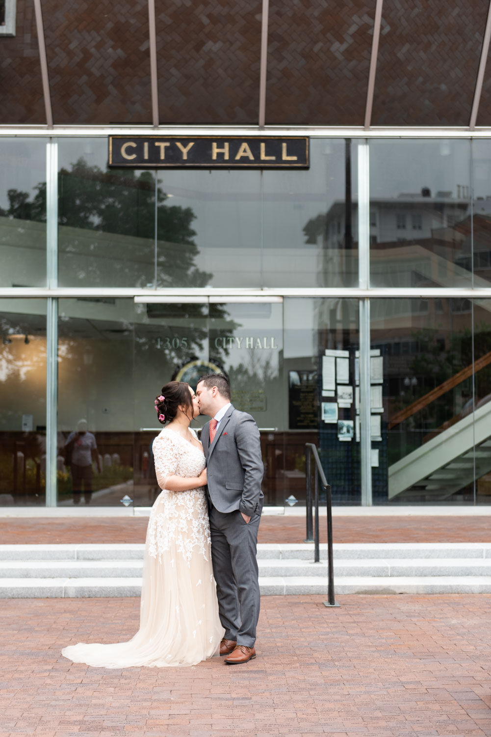 Olga + Albion | Whimsical Quincy City Hall Summer Wedding | Boston and New England Wedding Photography | Lorna Stell Photo