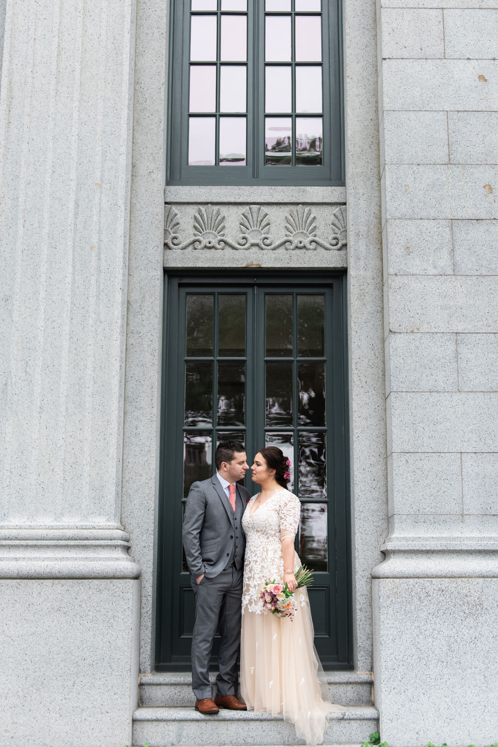 Olga + Albion | Whimsical Quincy City Hall Summer Wedding | Boston and New England Wedding Photography | Lorna Stell Photo