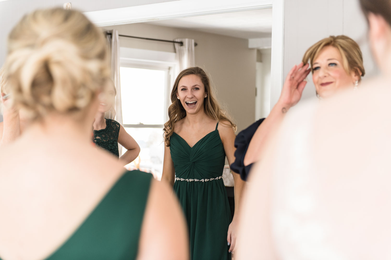 Katelyn + Joe | St. Patrick's Day Topsfield Commons Spring Wedding | Boston and New England Wedding Photography | Lorna Stell Photo