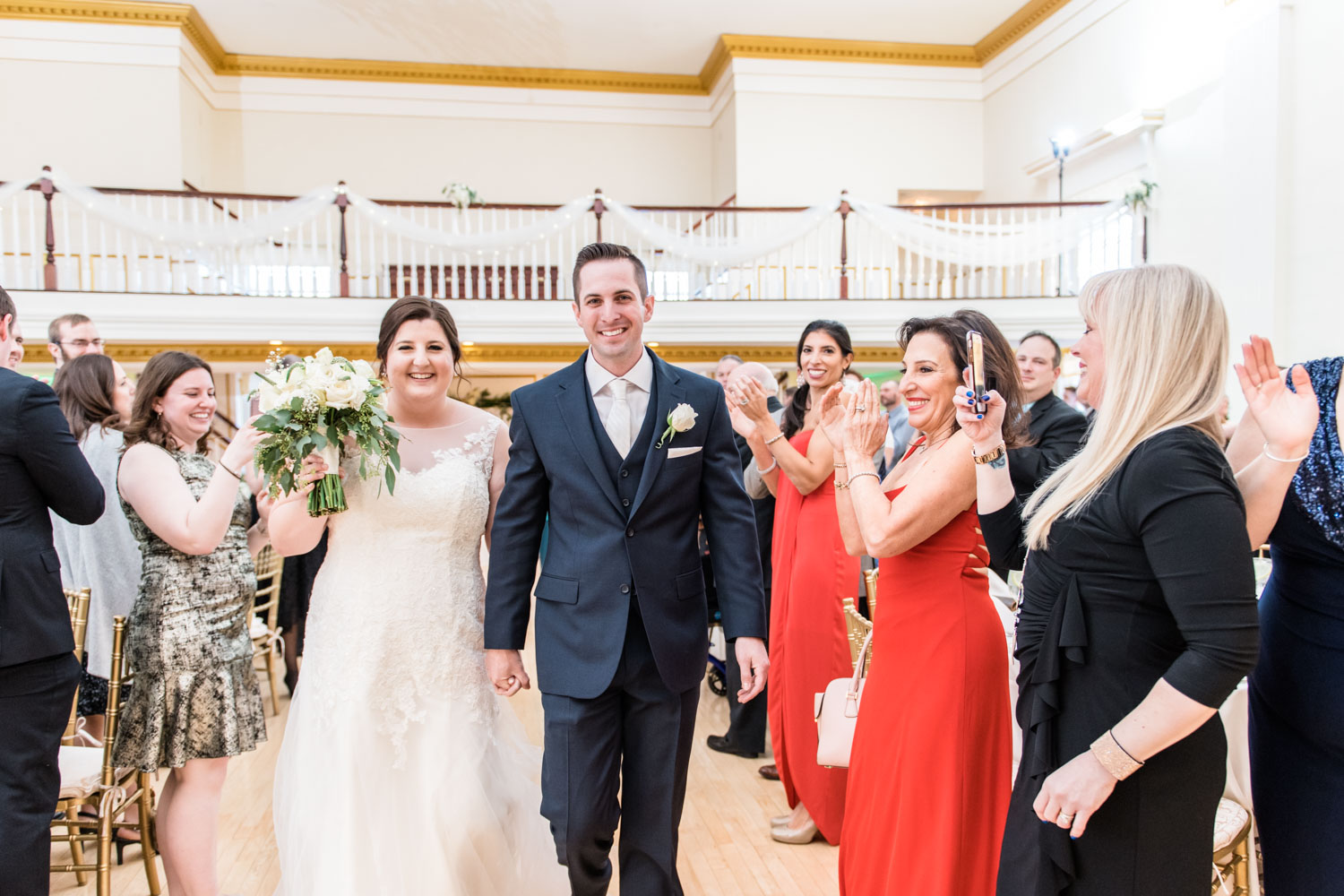 Katelyn + Joe | St. Patrick's Day Topsfield Commons Spring Wedding | Boston and New England Wedding Photography | Lorna Stell Photo