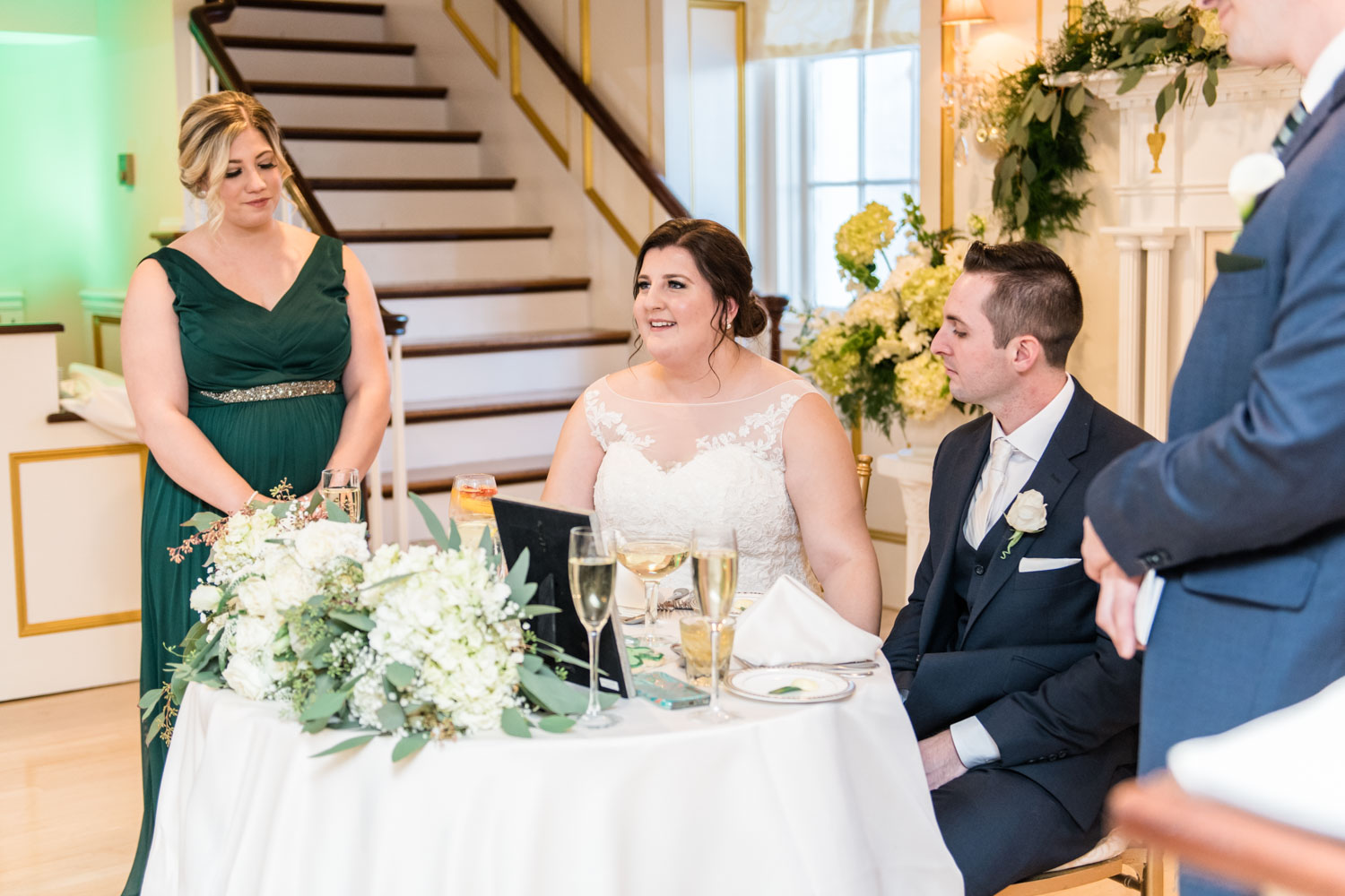 Katelyn + Joe | St. Patrick's Day Topsfield Commons Spring Wedding | Boston and New England Wedding Photography | Lorna Stell Photo