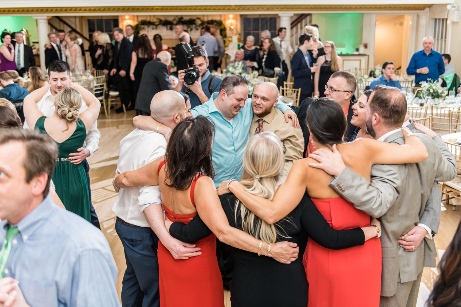 Katelyn + Joe | St. Patrick's Day Topsfield Commons Spring Wedding | Boston and New England Wedding Photography | Lorna Stell Photo