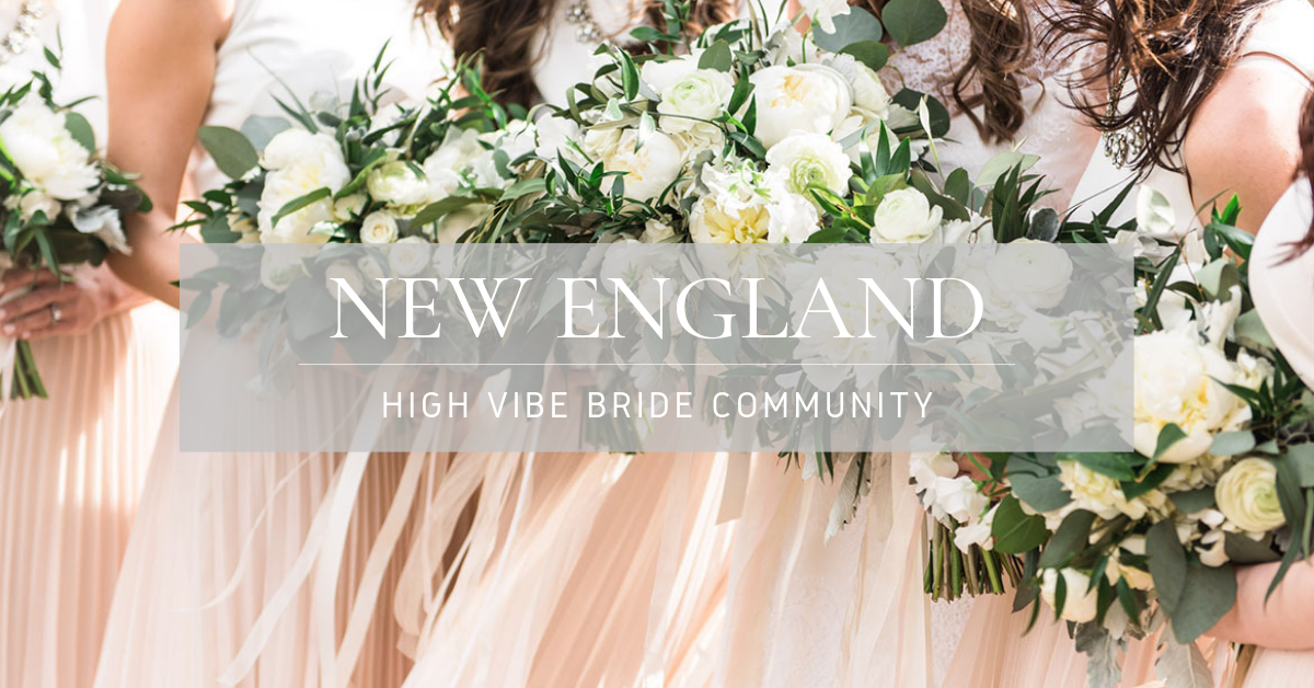 Join the New England High Vibe Bride Community on Facebook