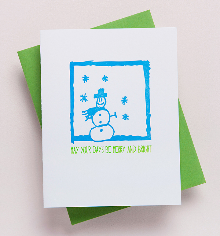 Holiday Snowman - Hol02