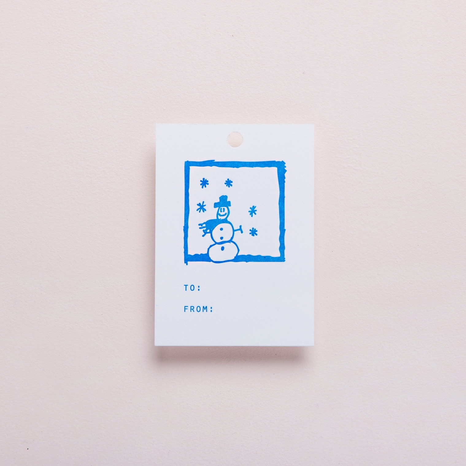 snowman hangtag - htag02