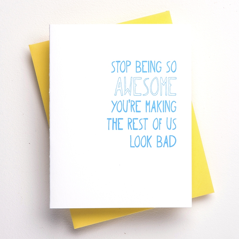 stop being awesome - con06