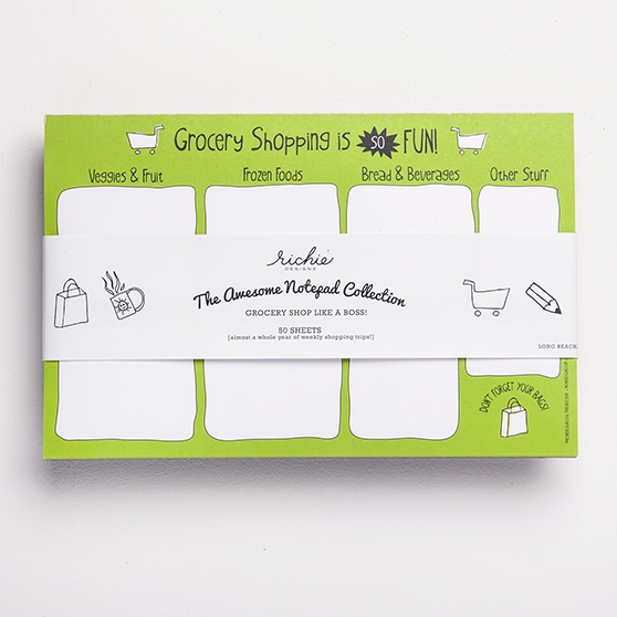 GROCERY LIST notepad - NP04