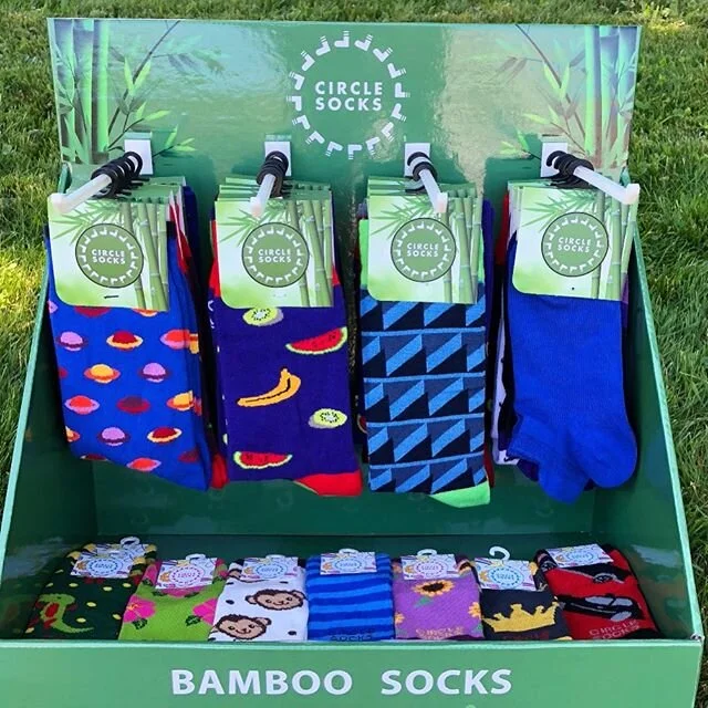 🎋🎍🎋Bamboo socks are not only more comfortable and durable then traditional socks but they are also sweat wicking &amp; help prevent moisture... @circlesocks / CircleSocks.com 
#CircleSocks #SocksOnAMission #BambooSocks #HighQuality #SockGame #Sock