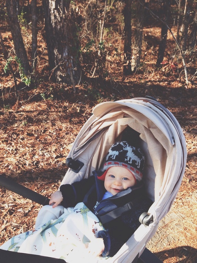 Long walks on pretty days, sunshine and blue skies even in January.