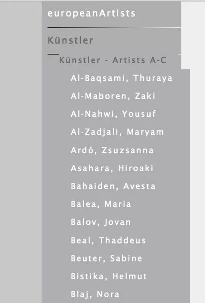 Eu Artists wbsite artist list A-C zA.jpg