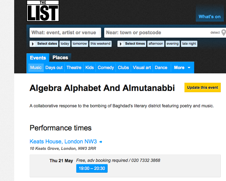 Keats H A3 The List.png