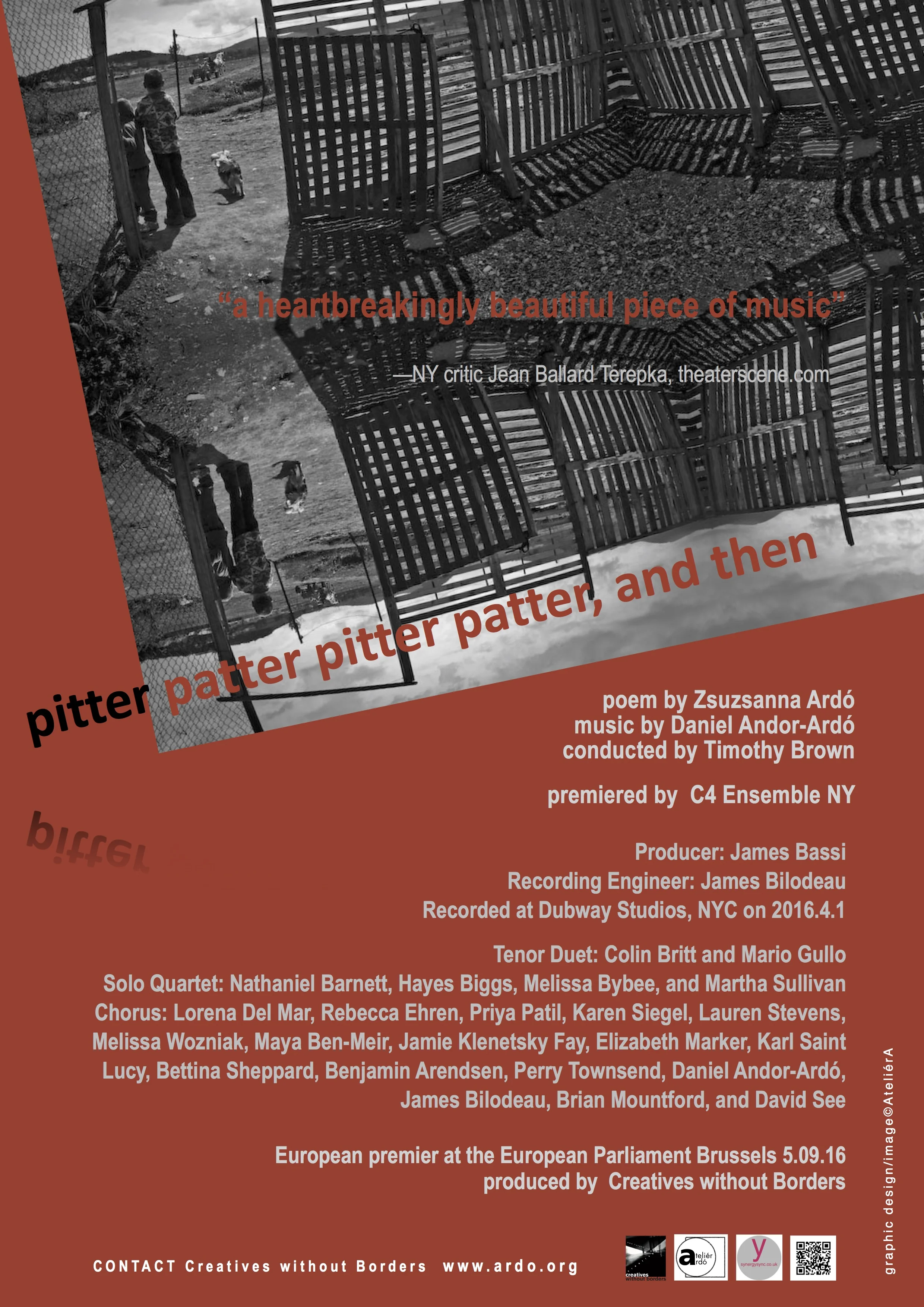 16 Belg EuP Pitter Patter ZADAA MUSIC POSTER 13sept.jpg