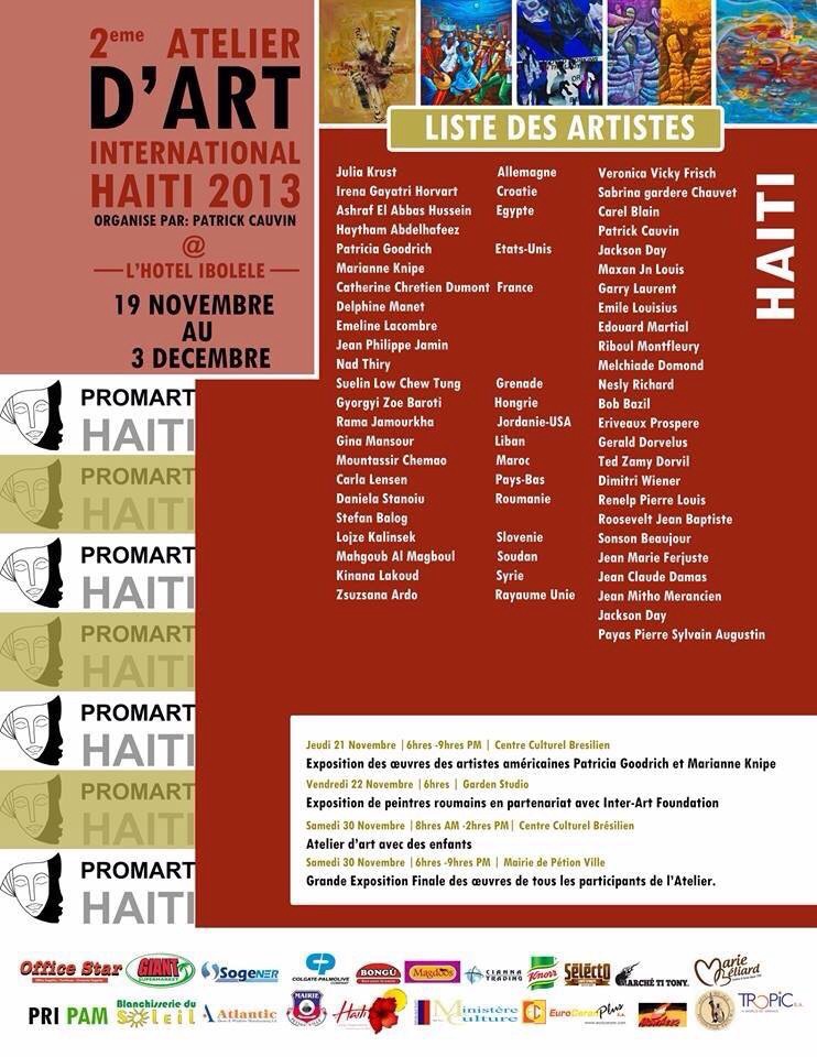 13 Haiti AiR poster w Artists names.jpg
