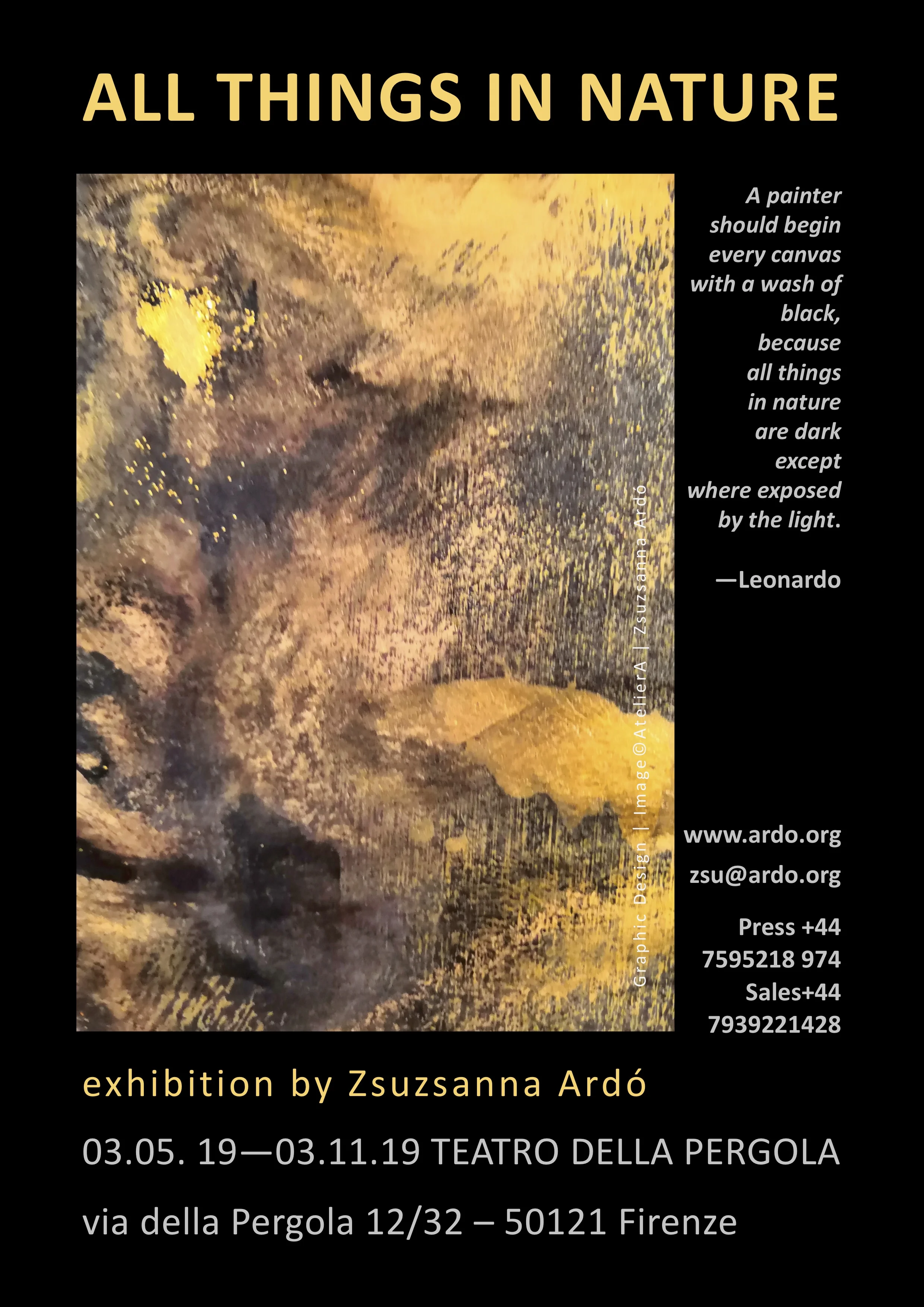 19 ALL THINGS IN NATURE Florence exhibition by Ardo POSTER English.jpg