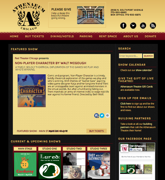 19 us chicago Athenaeum Theatre site upcoming shows The Hat.png