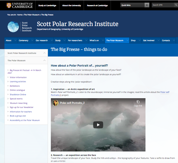 2021 SPRI Polar Museum Big Freeze PsP CALL sshot.png