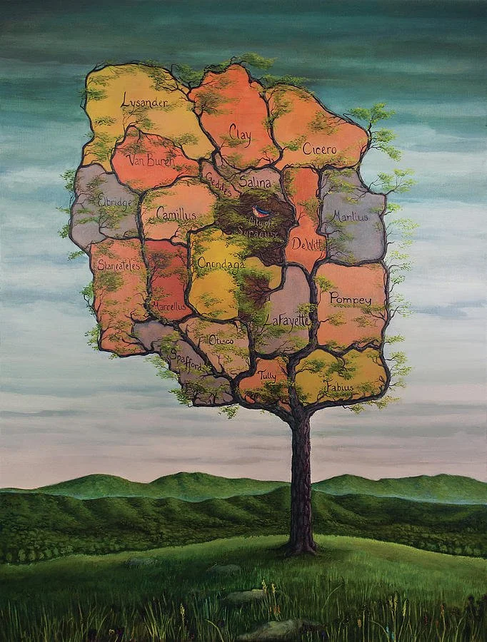 Tree Map of Onondaga County