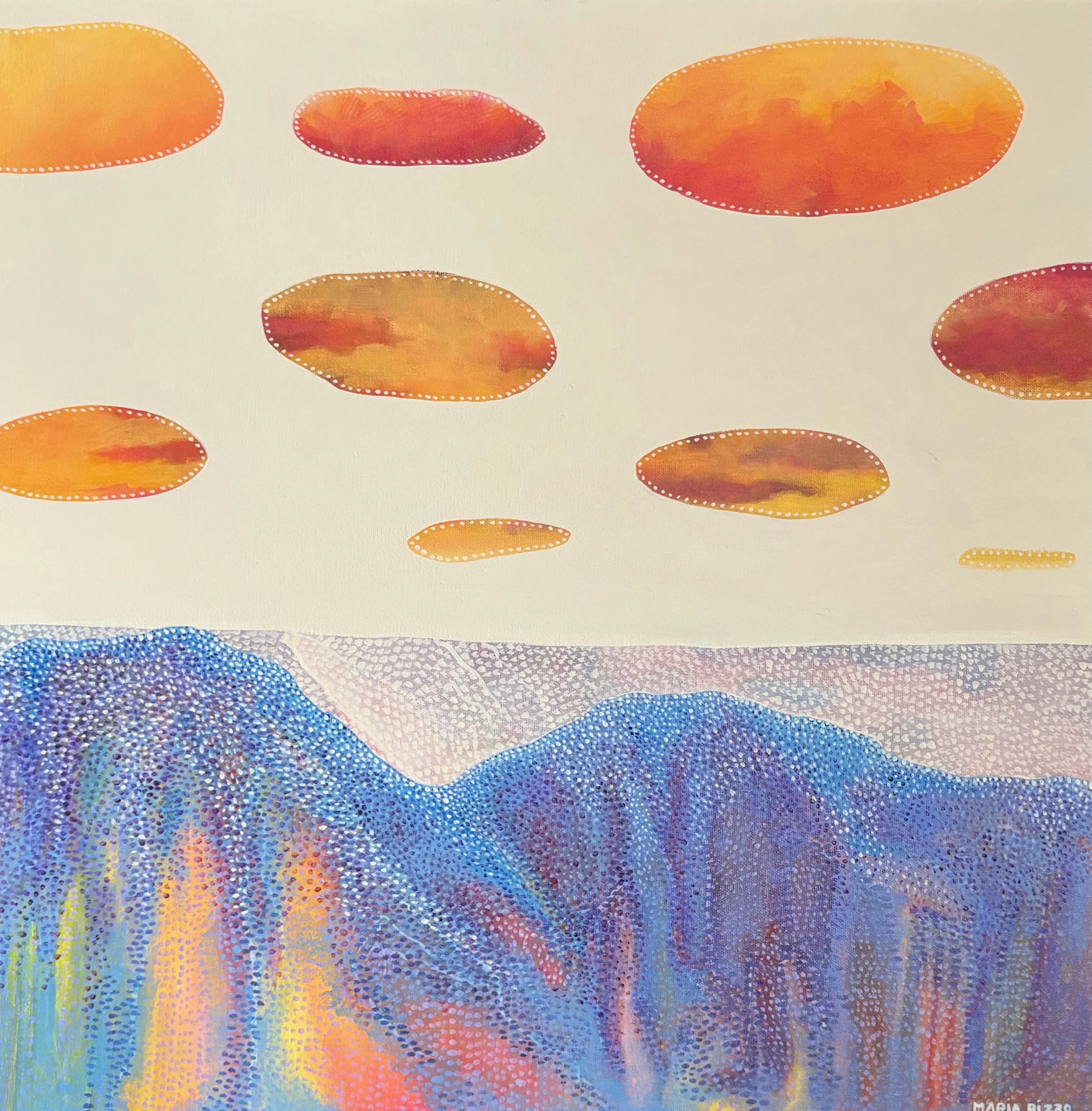 Dot to Mountains and Sky