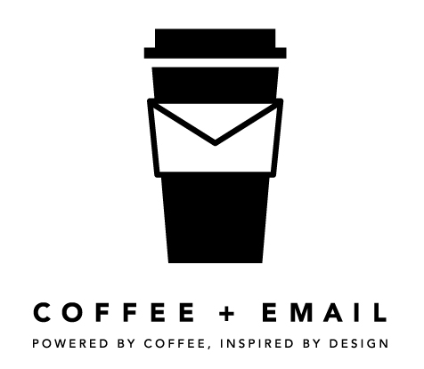 Coffee + Email is a monthly get together at my office, where the designers and writers discuss great finds in the niche world of email design over hot coffee. This was a fun and quirky logo to work on, and after presenting a few ideas my team picked this one.