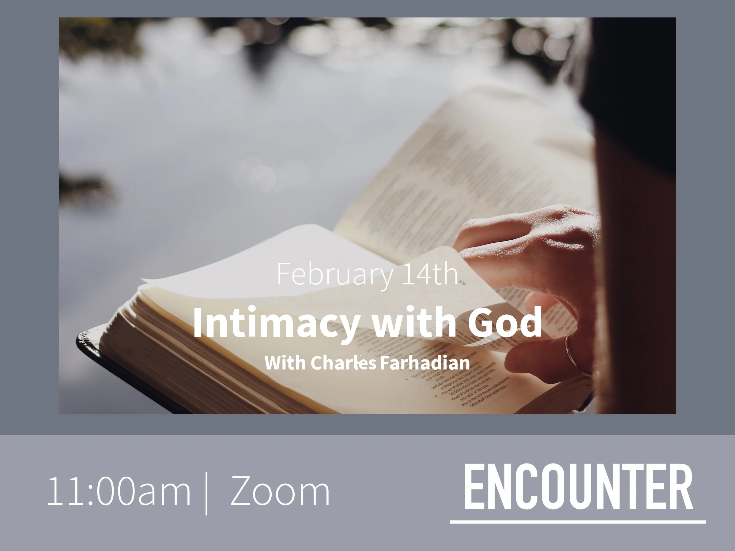 Encounter: Intimacy with God