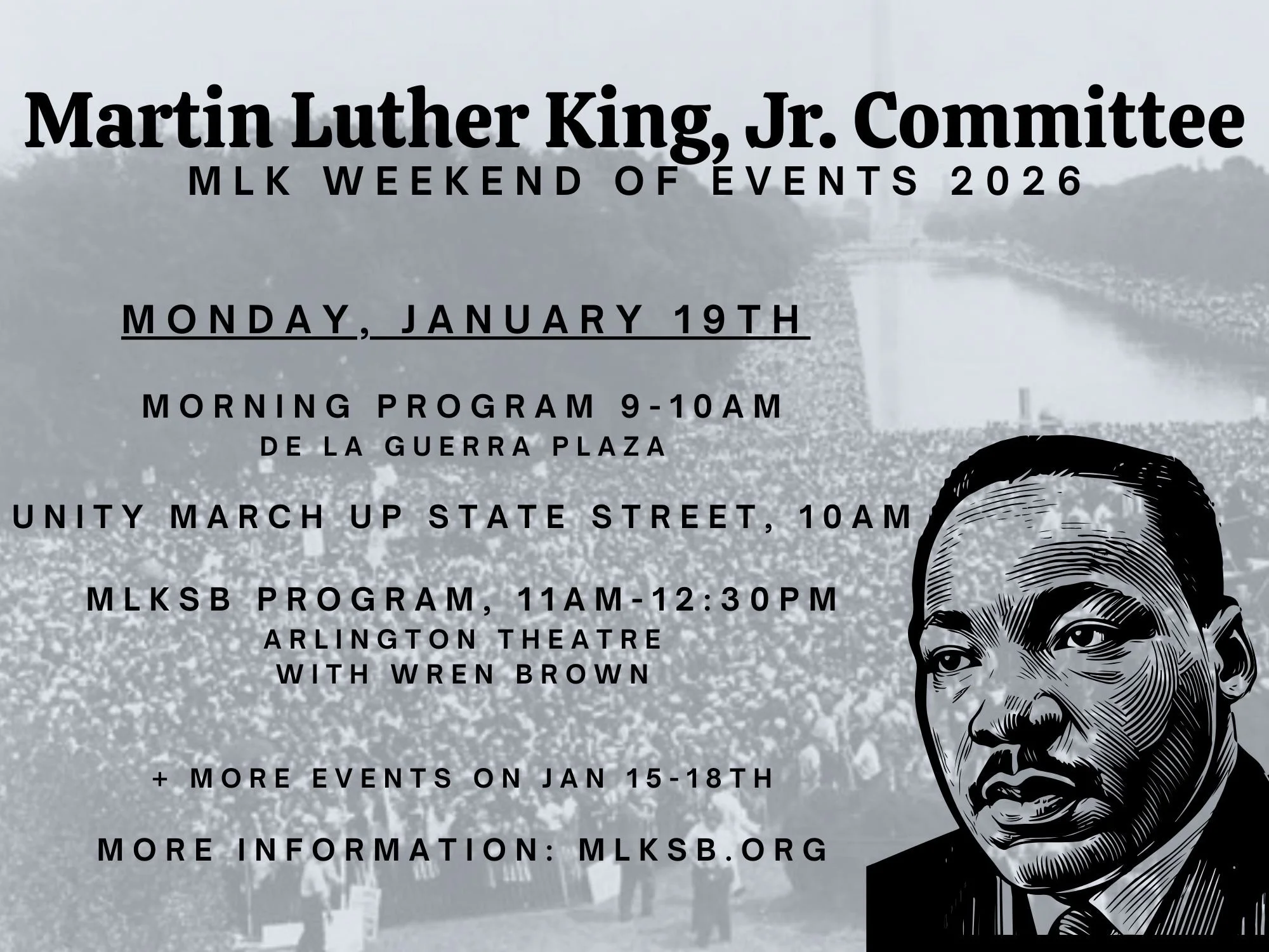 Martin Luther King Jr.--  Events
